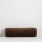 Elliot Velvet Bolster - Chocolate