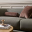 Elliot Bolster Cushion - Chocolate