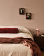 Elliot Velvet Bolster Cushion - Oxblood 70cm