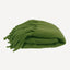 Fringed Throw - Green