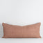Flaxmill Lumbar Cushion - Clay