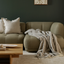 Flemish NZ Wool Throw - Fawn