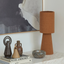 Rowen Boucle Table Lamp - Rust