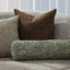 Koba Bolster Cushion - Dark Green