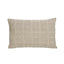 Clem Check Cushion - Natural