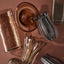 Wavy Glass Bowl - Brown
