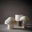 Zev Table Lamp - Ivory