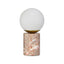 Amani Marble Table Lamp - Pink