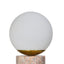 Amani Marble Table Lamp - Pink