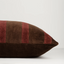 Huxley Cushion - Chocolate + Cherry 40x90