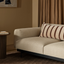 Huxley Cushion - Natural + Chocolate 40x90