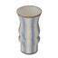 Thea Vase - Blue + Brown