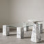 Lark Marble & Glass Coffee Table