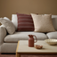 Juno Cushion - Mulberry 55x55cm