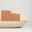 Kiln Cushion - Oat + Caramel 40x60cm