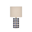 Leni Table Lamp - Blue + Ivory