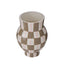 Thea Vase - Brown + Pink