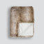 Heirloom Faux Fur Throw - Siberian Husky