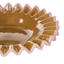 Sigrid Frill Dish - Mustard + Pink
