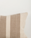 Solar In + Outdoor Cushion - Chocolate 40x60cm