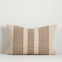 Solar In + Outdoor Cushion - Chocolate 40x60cm