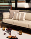 Solar In + Outdoor Cushion - Chocolate