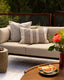 Solar In + Outdoor Cushion - Chocolate