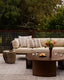 Solar In + Outdoor Cushion - Chocolate