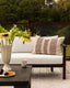 Solar In + Outdoor Cushion - Claret