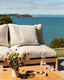 Sonnet In + Outdoor Cushion - Eucalyptus