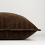 Stria Cushion - Chocolate 55x55cm