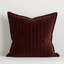 Stria Cushion - Merlot 55x55cm
