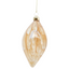 Speckle Glass Teardrop - Gold