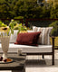 Tidal In + Outdoor Cushion - Terracotta