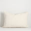 Turner Velvet Cushion - Ecru