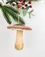 Velvet Toadstool Hanging Decoration