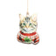 Christmas Cat Hanging Decoration