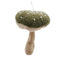 Toadstool Hanging Decoration - Green