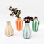 Halcyon Stripe Vase - Green