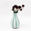 Halcyon Stripe Vase - Blue