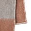 Velora Stitch Throw - Brown + Grey 130x180