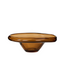 Wavy Glass Bowl - Brown