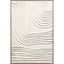 Curved Lines Wall Art - B