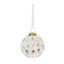 Clear + Gold Star Bauble