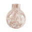 Jaslyn Speckle Vase - White + Lilac 17cm